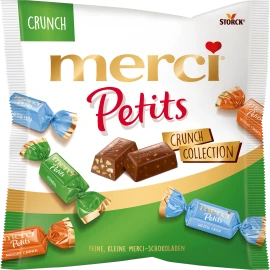 Packshot des Produkts "merci Petits Crunch Collection 125g"