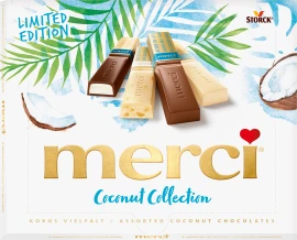 Packshot des Produkts "merci Coconut Collection 250g"