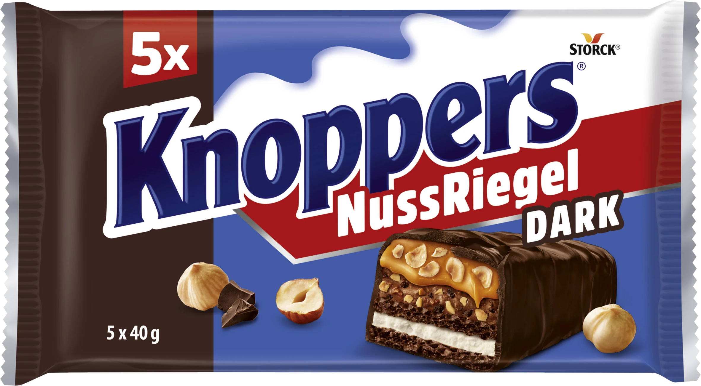 Knoppers NussRiegel Dark 5er