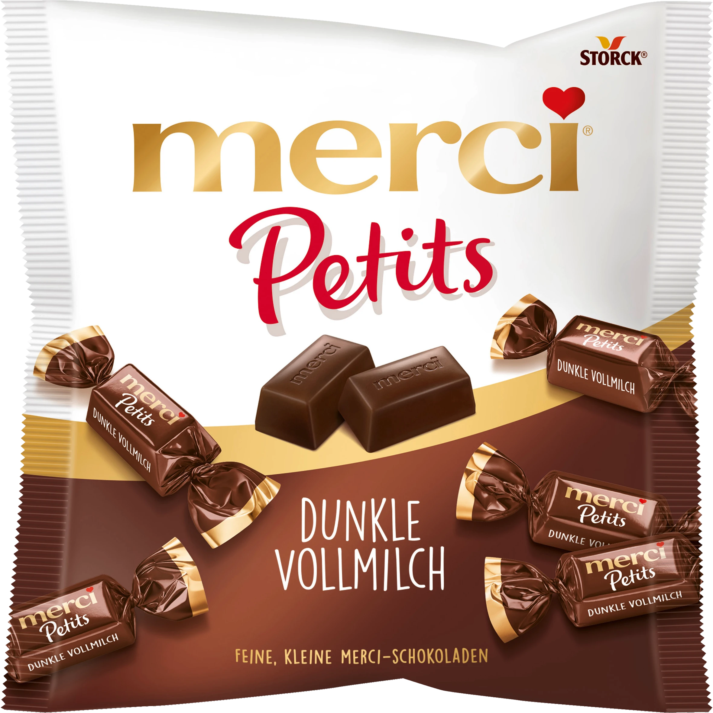 merci Petits Dunkle Vollmilch 125g