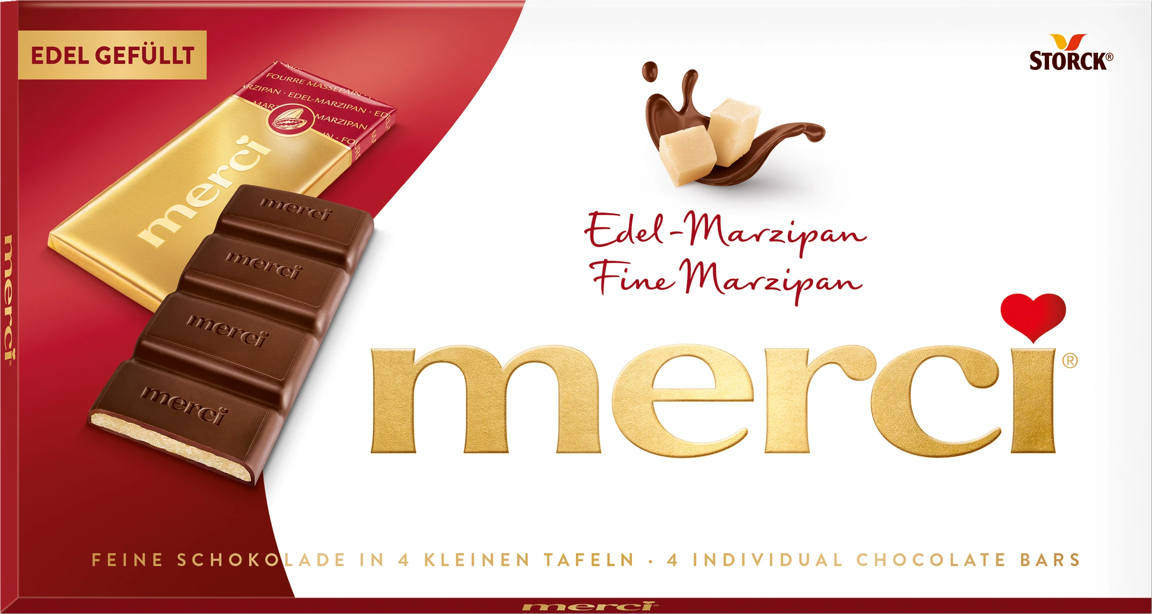 merci Tafelschokolade Edel-Marzipan