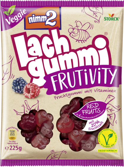 nimm2 Lachgummi Frutivity Red Fruits