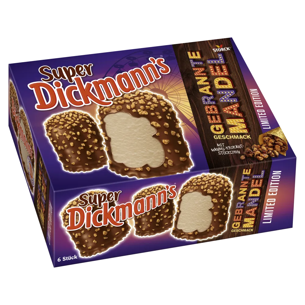 Super Dickmann‘s Gebrannte Mandel Geschmack
