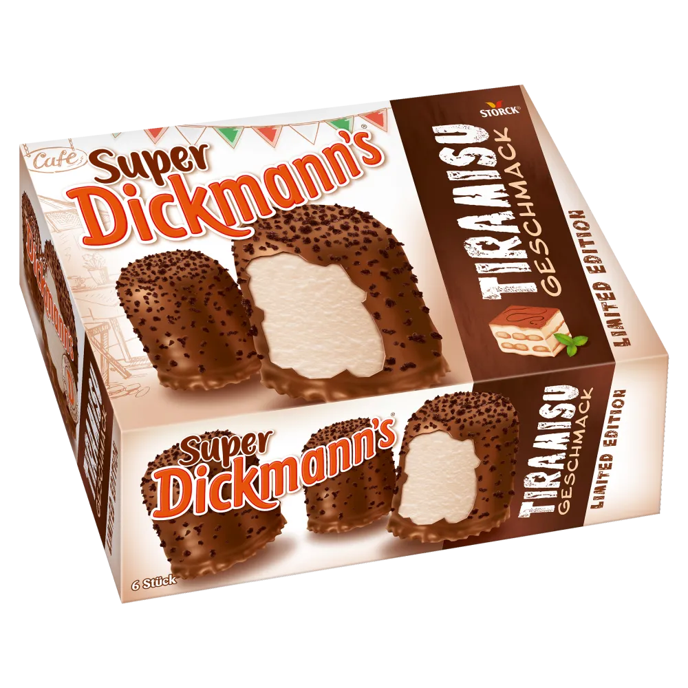 Super Dickmann‘s Tiramisu Geschmack