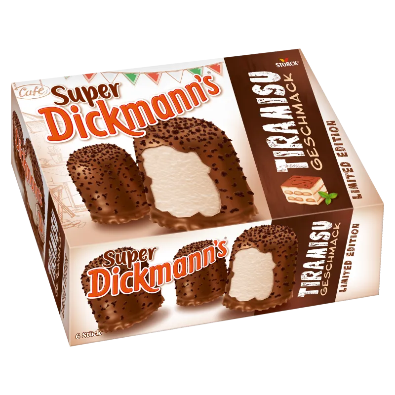 **Super** Dickmann‘s **Tiramisu Geschmack**