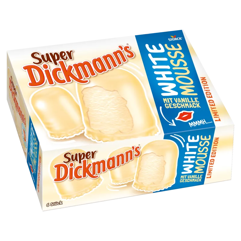 **Super** Dickmann’s **White Mousse**