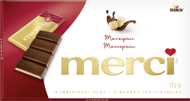 merci Chocolate Bars Marzipan