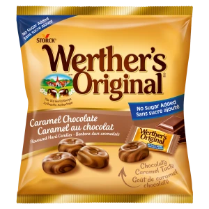 No Sugar Added Caramel Chocolate Hard Candies