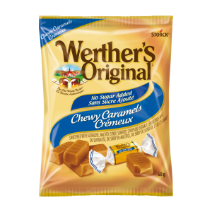 No Sugar Added Chewy Caramel Candies