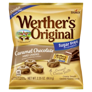Sugar Free Caramel Chocolate Hard Candies