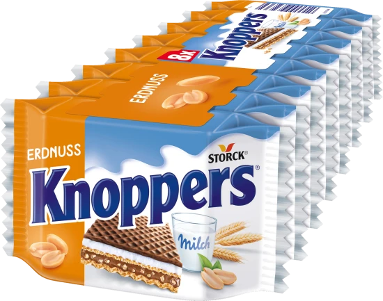 Knoppers Erdnuss 8 pièces