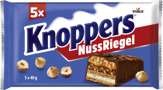 Knoppers NussRiegel 5 pièces