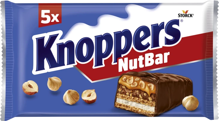 Knoppers NutBar 5 pieces