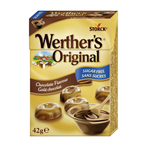 Caramels Werther’s Original chocolat sans sucres