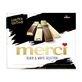 merci Finest Selection Black & White odabir čokoladnih specijaliteta 240 g