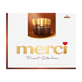 merci Finest Selection odabir čokoladnih i tamnih čokoladnih specijaliteta 250g
