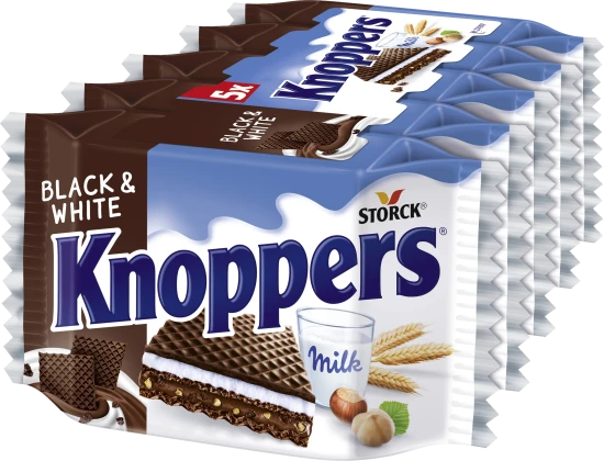 Knoppers Black&White 5 stuks