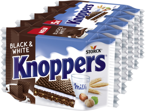 Knoppers Black&White 5 stuks