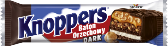 Knoppers Baton Orzechowy DARK 40g