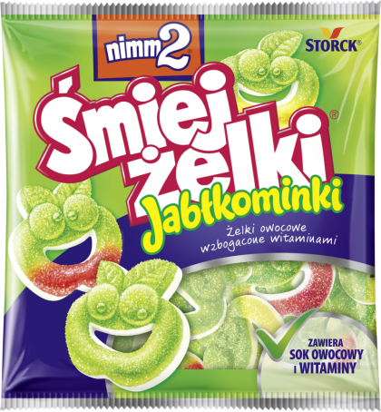 nimm2 Śmiejżelki Jabłkominki 90g