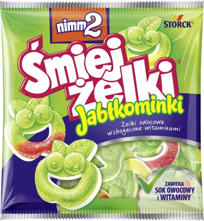 nimm2 Śmiejżelki Jabłkominki 90g