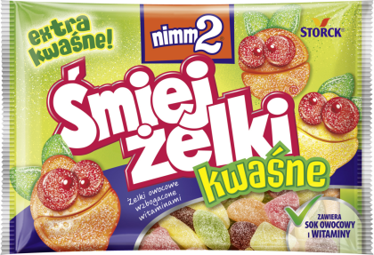 nimm2 Śmiejżelki kwaśne 100g