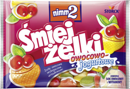 nimm2 Śmiejżelki owocowo-jogurtowe 100g