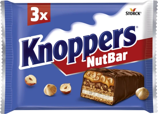 Knoppers NutBar 3x40g