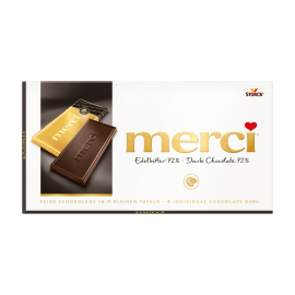 merci tabletă de ciocolată - amăruie 72% 100g