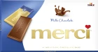 Packshot pentru produsul "merci tabletă de ciocolată - lapte 100g"
