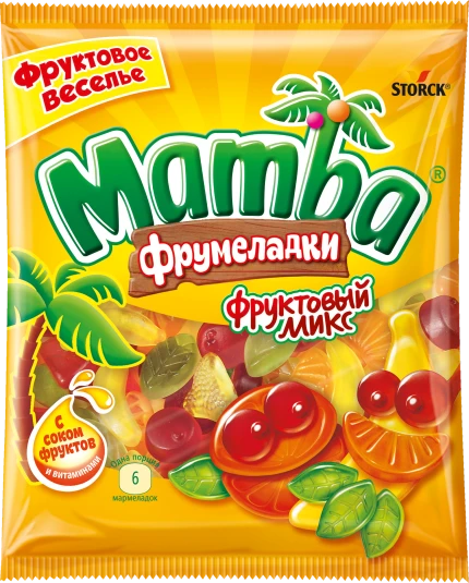 Mamba Фрумеладки «Фруктовый микс» 72г