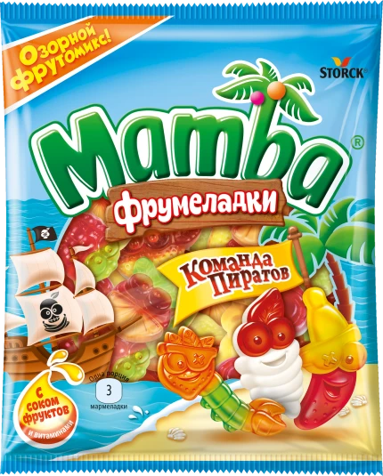 Mamba Фрумеладки «Команда пиратов» 70г