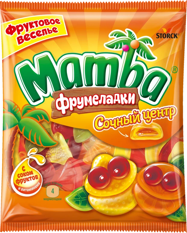 Mamba Фрумеладки «Сочный центр» 70г