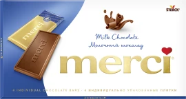 Мерси Молочный шоколад 100 г