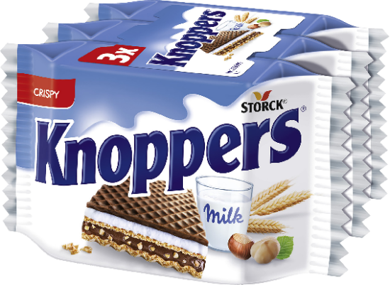 Knoppers 3x25g