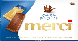 merci tabuľková čokoláda mliečna