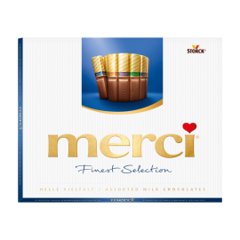 merci Finest Selection izbor mlečnih čokoladnih specialitet 250g