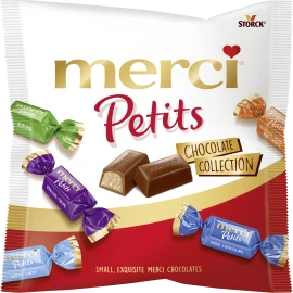 Packshot izdelka "merci Petits Chocolate Collection 125g"