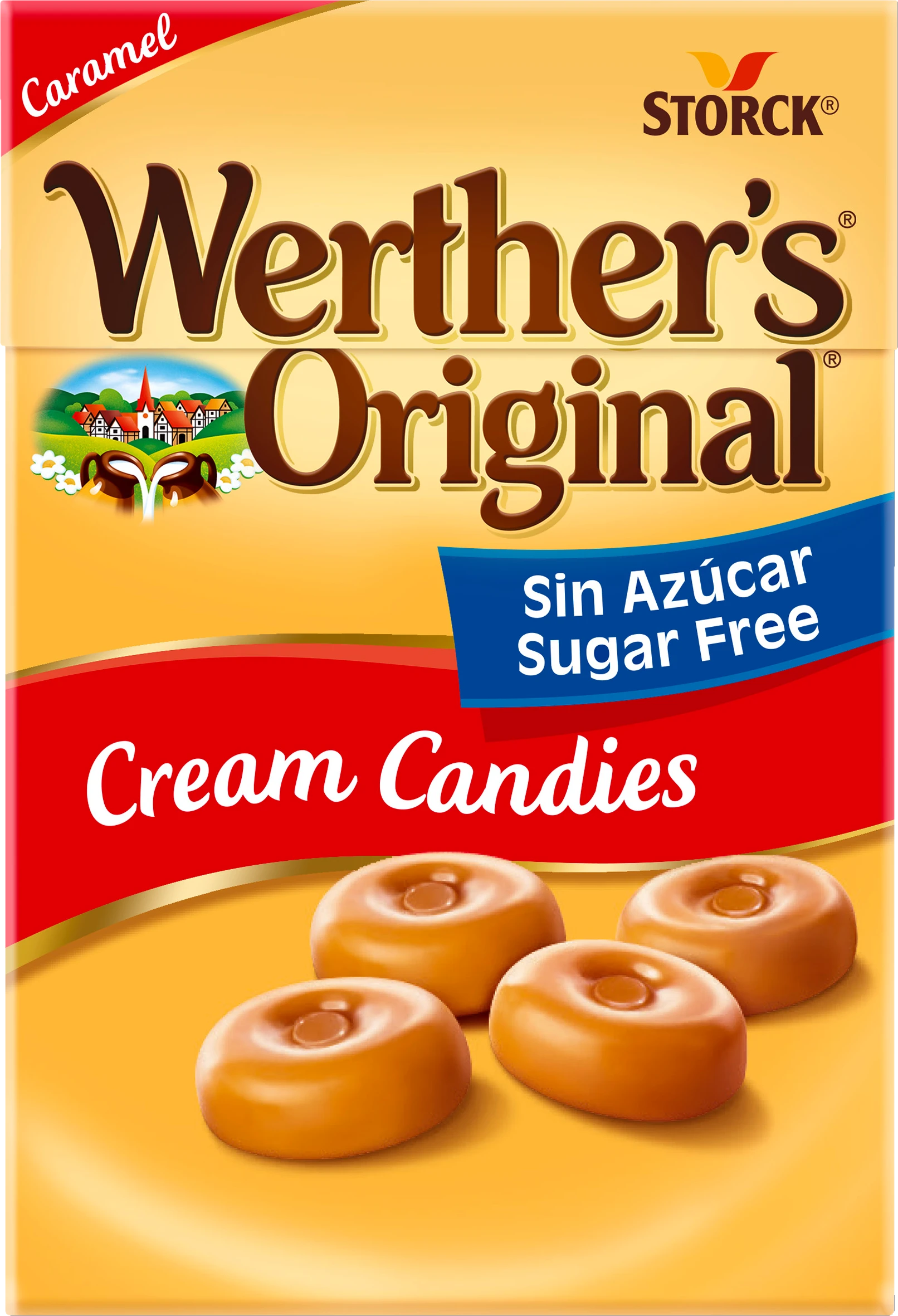 Werther's Original Sugar Free Cream Candies box